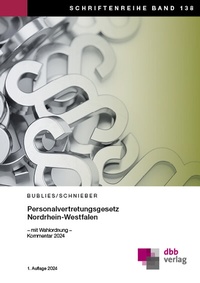 Abbildung von: Personalvertretungsgesetz Nordrhein-Westfalen - DBB Verlag