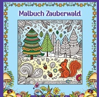 Abbildung von: Mandala Malbuch für Kinder ab 8 Jahren und Erwachsene - Zauberwald Ausmalbuch mit süßen Waldtieren wie Fuchs + Igel + Hase + Eichhörnchen und Eulen - Nova MD