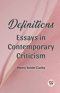 Enlarge image Cover: Definitions Essays In Contemporary Criticism - Double 9 Books LLP