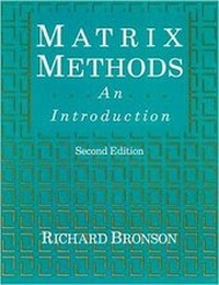 Enlarge image Cover: Matrix Methods - Academic Press
