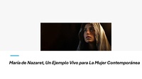 Abbildung von: María de Nazaret, Un Ejemplo Vivo para La Mujer Contemporánea - Fernando Davalos