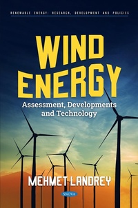 Enlarge image Cover: Wind Energy: Assessment, Developments and Technology - Nova Science Publishers Inc