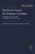 Cover: Von Paolo Giovio bis Johannes Latomus - Narr Francke Attempto