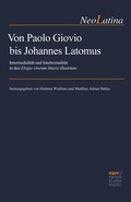 Cover: Von Paolo Giovio bis Johannes Latomus - Narr Francke Attempto Verlag