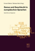 Cover: Genus und Geschlecht in europ&auml;ischen Sprachen - Narr Francke Attempto