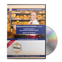 Abbildung von: Bäckereifachverkäufer (m/w/d) - eBook Fragenkatalog für Windows Ausbildungsfach: Wirtschaft & Soziales (WISO) - TPM-Media Verlags & Bildungsgesellschaft (Zweigniederlassung Deutschland)