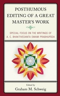 Cover: Posthumous Editing of a Great Master's Work - Lexington Books