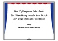 Cover: Von Pythagoras bis Gau&szlig; - BoD - Books on Demand