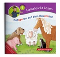 Cover: Lamaleicht Lesen - Fu&szlig;spuren auf dem Bauernhof - LAMA