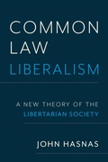 Cover: Common Law Liberalism - Oxford University Press Inc