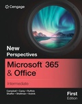 Cover: New Perspectives MicrosoftA (R) 365A (R) & OfficeA (R) Intermediate, First Edition - Course Technology Inc