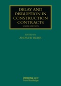 Bild: Delay and Disruption in Construction Contracts - Informa Law