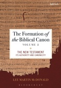 Cover: The Formation of the Biblical Canon: Volume 2 - T.& T.Clark Ltd