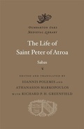 Cover: The Life of Saint Peter of Atroa - Harvard University Press