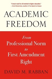Abbildung von: Academic Freedom - Harvard University Press