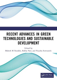 Enlarge image Cover: Recent Advances in Green Technologies and Sustainable Development - CRC Press