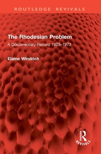 Abbildung von: The Rhodesian Problem - Routledge