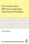 Cover: The Twenty Most Effective Language Teaching Techniques - Routledge