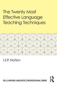 Abbildung von: The Twenty Most Effective Language Teaching Techniques - Routledge