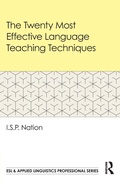 Cover: The Twenty Most Effective Language Teaching Techniques - Routledge