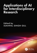 Cover: Applications of AI for Interdisciplinary Research - CRC Press