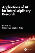 Cover: Applications of AI for Interdisciplinary Research - CRC Press
