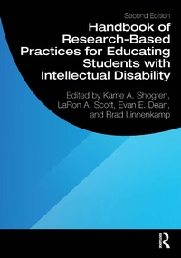 Enlarge image Cover: Handbook of Research-Based Practices for Educating Students with Intellectual Disability - Routledge