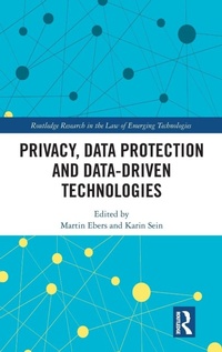 Enlarge image Cover: Privacy, Data Protection and Data-driven Technologies - Routledge