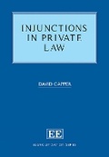 Abbildung von: Injunctions in Private Law - Edward Elgar Publishing