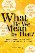 Cover: What Do We Mean by That? - Myers Education Press