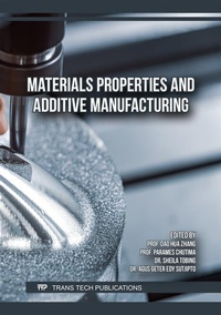 Abbildung von: Materials Properties and Additive Manufacturing - Trans Tech Publications Ltd
