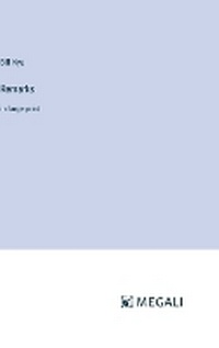 Enlarge image Cover: Remarks - Megali Verlag