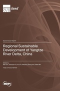 Cover: Regional Sustainable Development of Yangtze River Delta, China - MDPI AG
