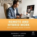 Cover: Remote and Hybrid Work - Tantor Audio