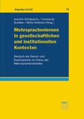 Cover: Mehrsprachenlernen in gesellschaftlichen und institutionellen Kontexten - Narr Francke Attempto