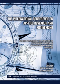 Enlarge image Cover: The International Conference on Applied Research and Engineering - Trans Tech Publications Ltd