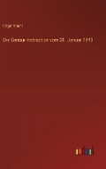 Cover: Die Censur-Instruction vom 31. Januar 1843 - Outlook Verlag