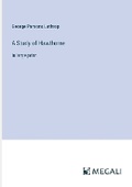 Cover: A Study of Hawthorne - Megali Verlag