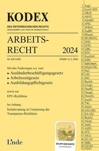 Abbildung von: KODEX Arbeitsrecht 2024 - Linde