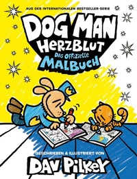 Abbildung von: Dog Man Herzblut : Das offizielle Malbuch - Adrian & Wimmelbuchverlag