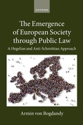 Cover: The Emergence of European Society through Public Law - OUP eBook