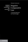 Cover: Negative Comparative Law - Cambridge University Press