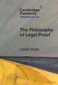 Cover: The Philosophy of Legal Proof - Cambridge University Press