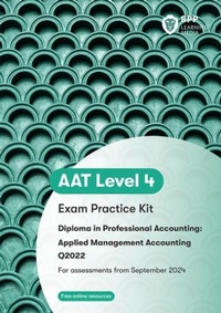 Abbildung von: AAT Applied Management Accounting - BPP Learning Media