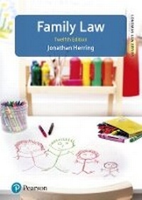 Abbildung von: Family Law - Pearson Education Ltd