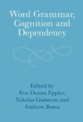 Cover: Word Grammar, Cognition and Dependency - Cambridge University Press
