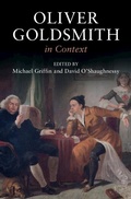 Cover: Oliver Goldsmith in Context - Cambridge University Press
