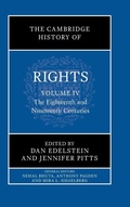 Cover: The Cambridge History of Rights: Volume 4, The Eighteenth and Nineteenth Centuries - Cambridge University Press