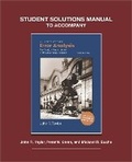 Cover: Student Solutions to Accompany Taylor's An Introduction to Error Analysis, 3rd ed - University Science Books,U.S.