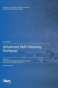 Cover: Advanced Self-Cleaning Surfaces - MDPI AG